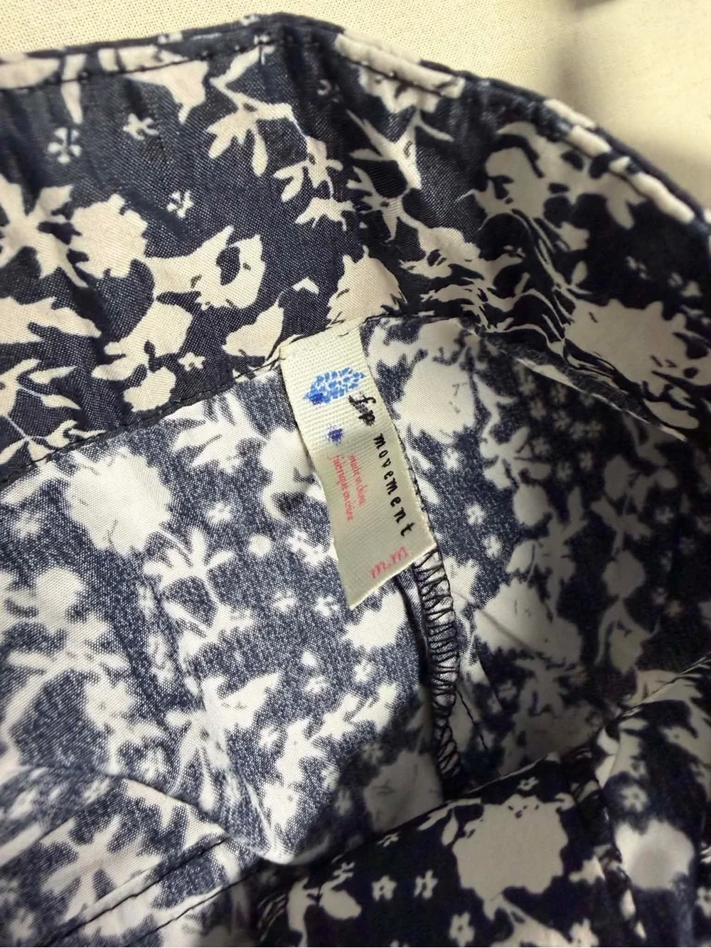 Free People Love You Back Pant Printed Pants Size M